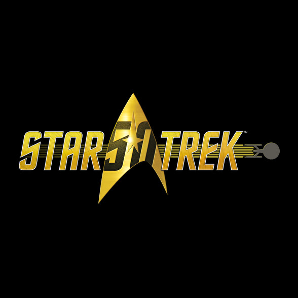 Star Trek logo-Oversized póló