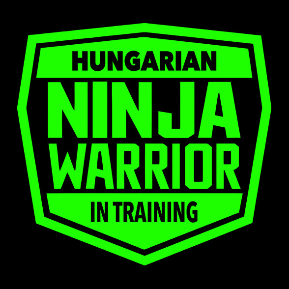 Hungarian Ninja Warrior-Oversized póló