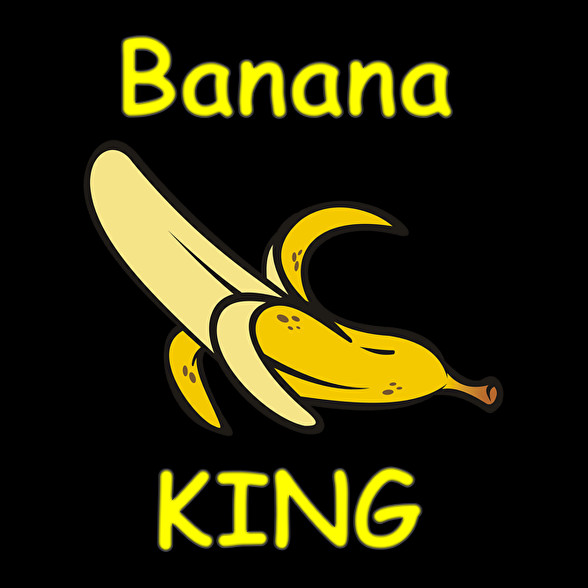 Banana king-Oversized kapucnis pulóver