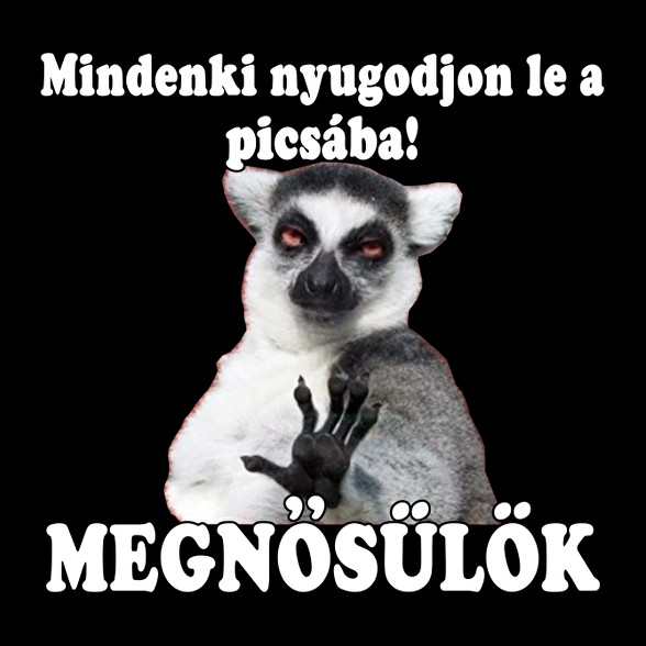 Megnősülök!-Oversized kapucnis pulóver