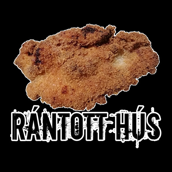 rántott hús -Oversized kapucnis pulóver