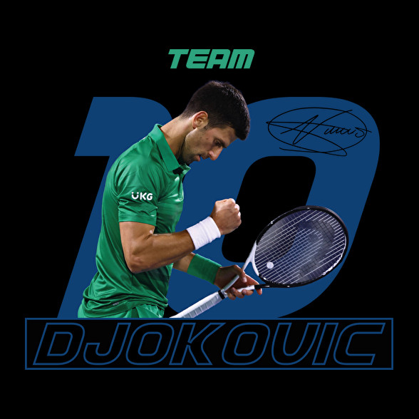 Team Djokovic-Oversized kapucnis pulóver