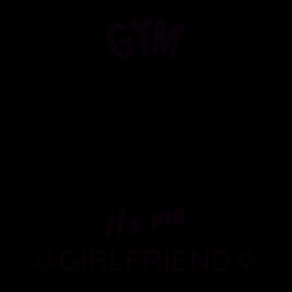 GYM ITS ME GIRLFRIEND-Oversized kapucnis pulóver