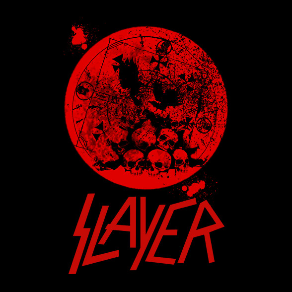 slayer3-Oversized kapucnis pulóver