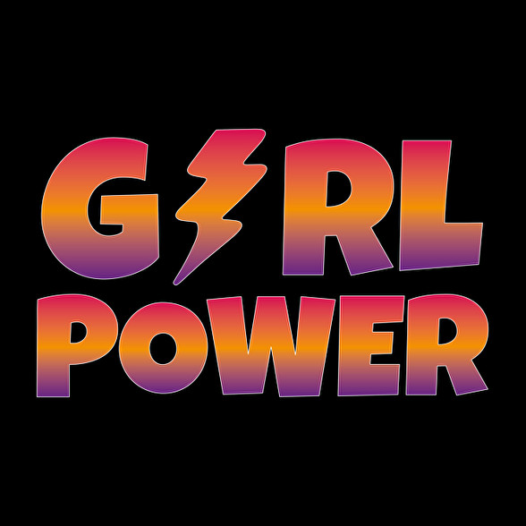 Girl power-Oversized kapucnis pulóver