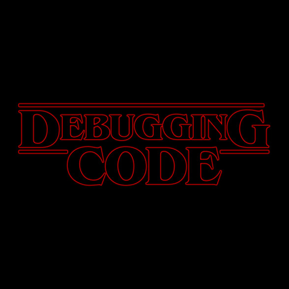 Debugging Code-Oversized kapucnis pulóver