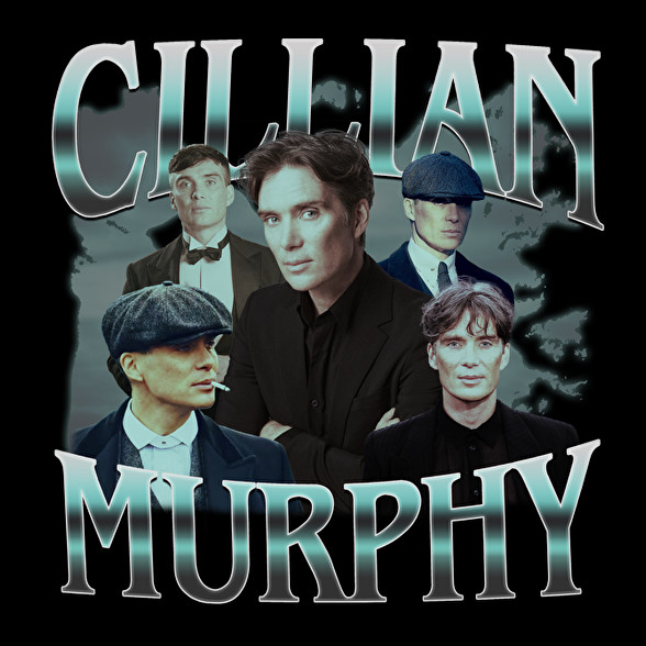 Cillian Murphy-Oversized kapucnis pulóver