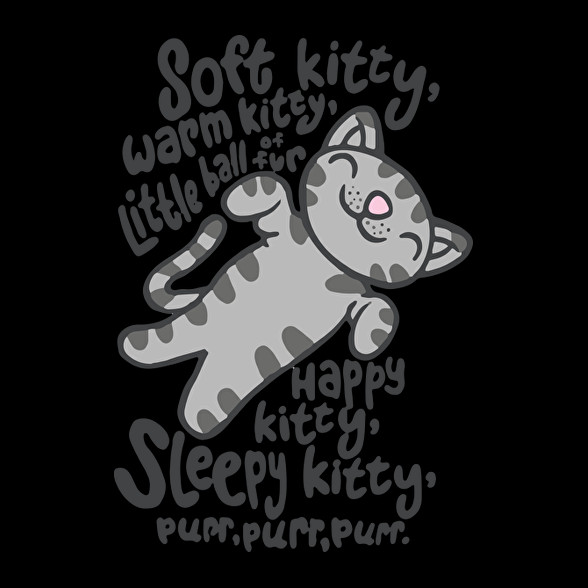 Soft kitty The Big bang theory _Rajztábla 1-Oversized kapucnis pulóver