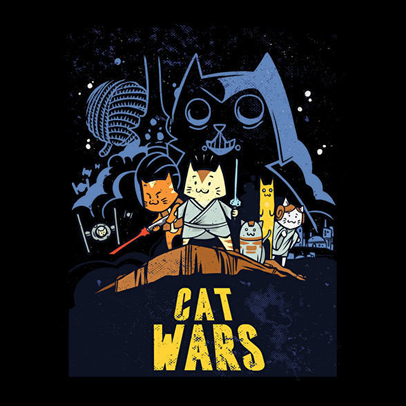 CATWARS-Oversized kapucnis pulóver