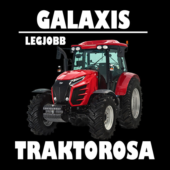 Galaxis legjobb traktorosa-Oversized kapucnis pulóver