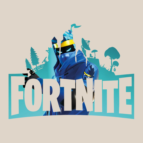 Fortnite logo Ninja-Oversized kapucnis pulóver