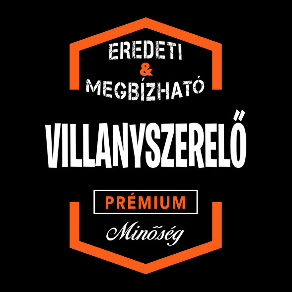 Villanyszerelő  prémium minőség-Oversized kapucnis pulóver