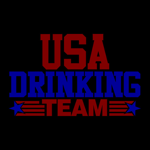 USA drinking team-Oversized kapucnis pulóver