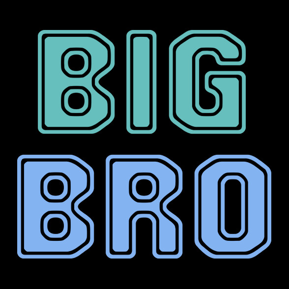 BIGBRO-Oversized kapucnis pulóver