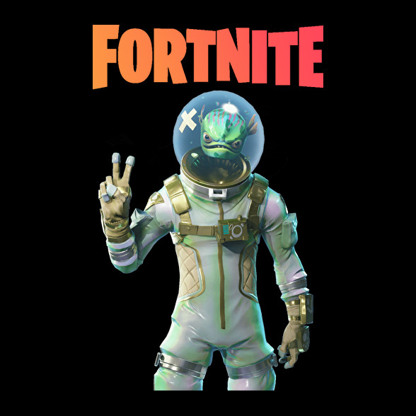 Leviathan Fortnite-Oversized kapucnis pulóver