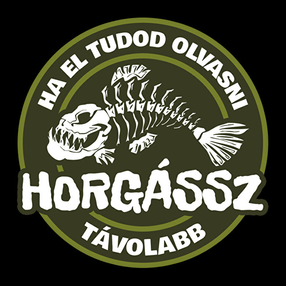 Horgássz Távolabb-Oversized kapucnis pulóver