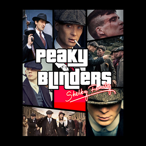 Peaky Blinders-Oversized kapucnis pulóver