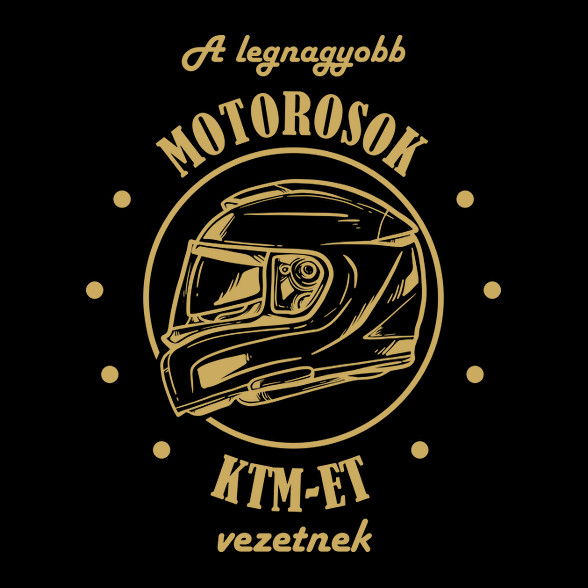 A legnagyobb motorosok - KTM-et-Oversized kapucnis pulóver