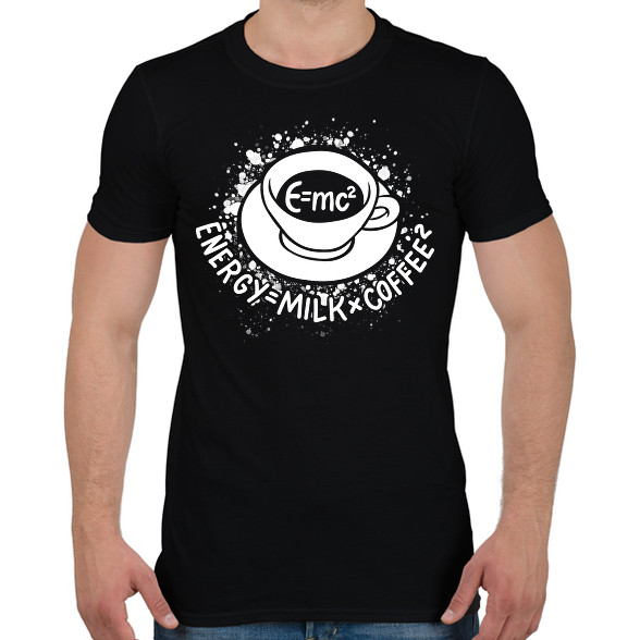 E=mc2, Energy=MilkxCoffee2-Férfi póló