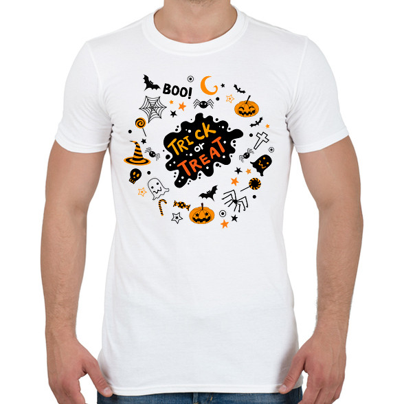 Trick or Treat-Férfi póló