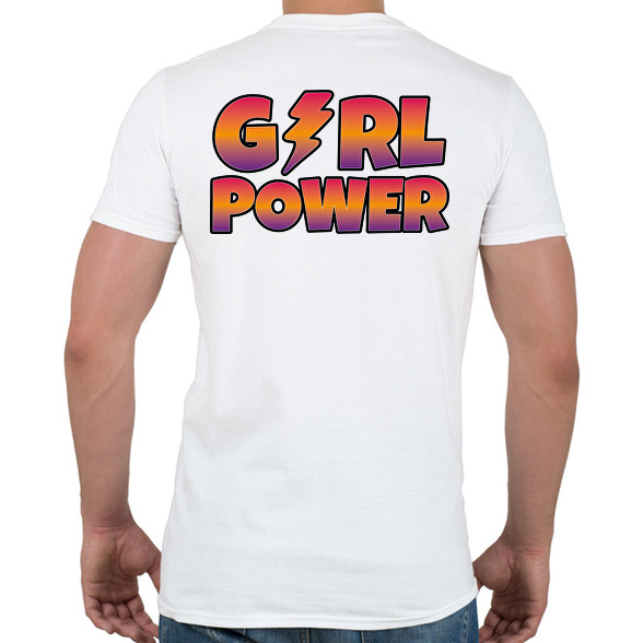 Girl power-Férfi póló