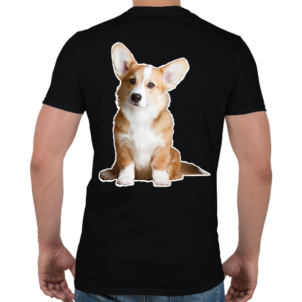 corgi-Férfi póló