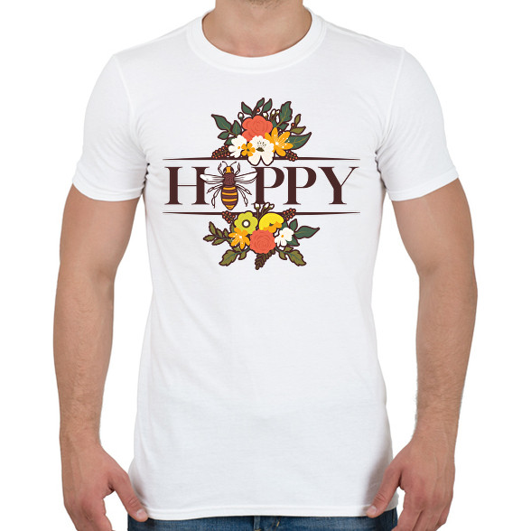 Happy - Méh-Férfi póló