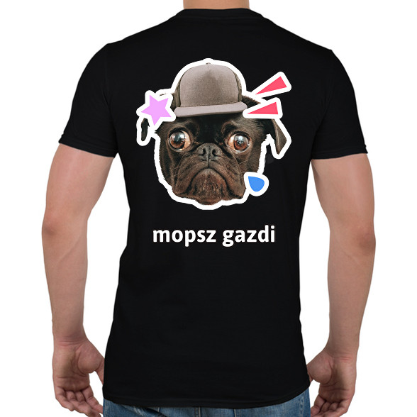 mopsz gazdi 2-Férfi póló