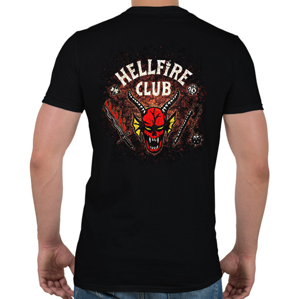 Hellfire Club - Stranger Things-Férfi póló