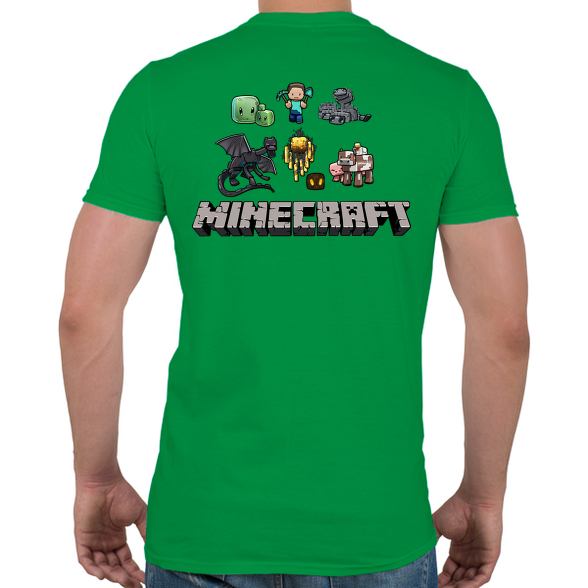 Minecraft-Férfi póló