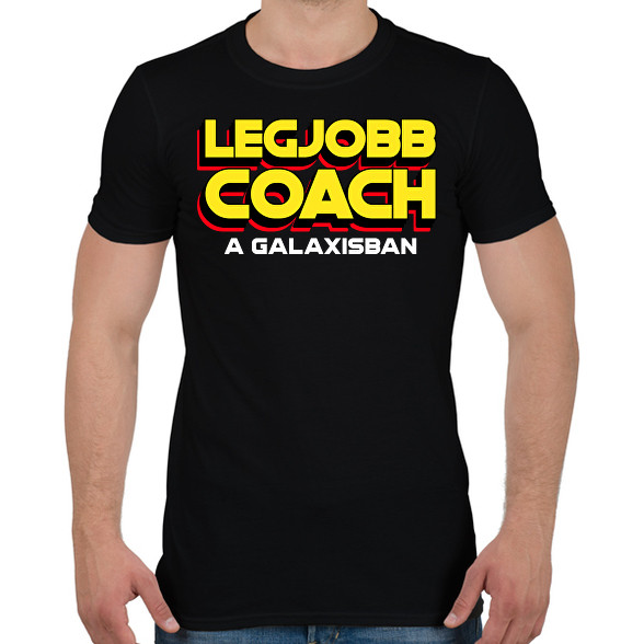 LEGJOBB COACH A GALAXISBAN-Férfi póló