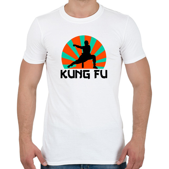 KUNG FU-Férfi póló