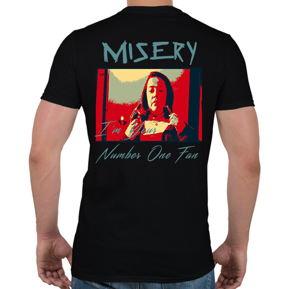 misery-hope poster-Férfi póló