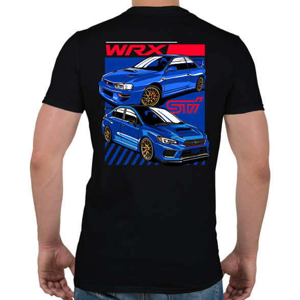 WRX STi Subaru-Férfi póló