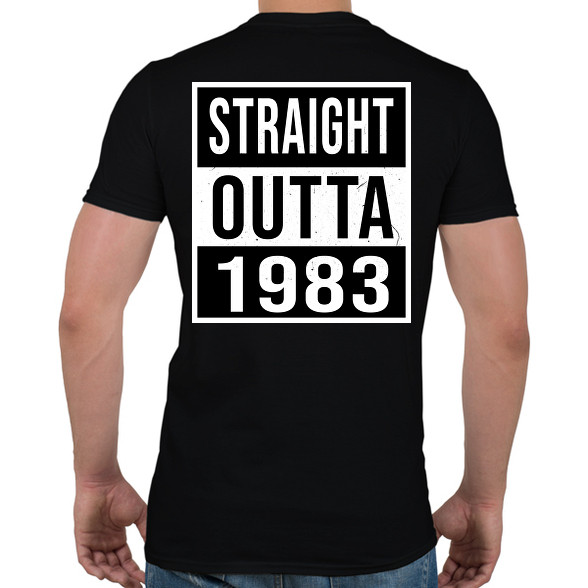 Straight Outta 1983-Férfi póló