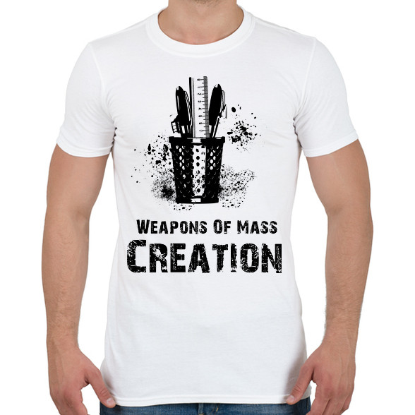 Weapons Of Mass Creation-Férfi póló