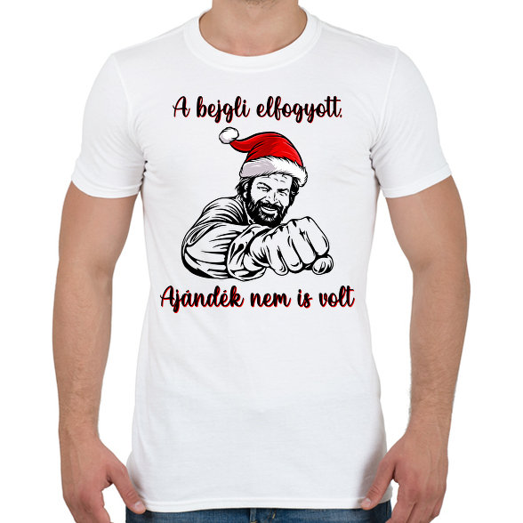 A bejgli elfogyott, ajándék nem is volt Bud Spencer-Férfi póló