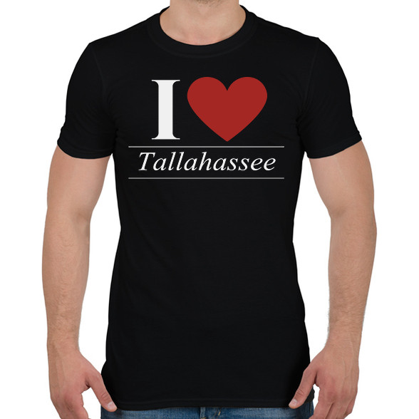 I love tallahassee-Férfi póló