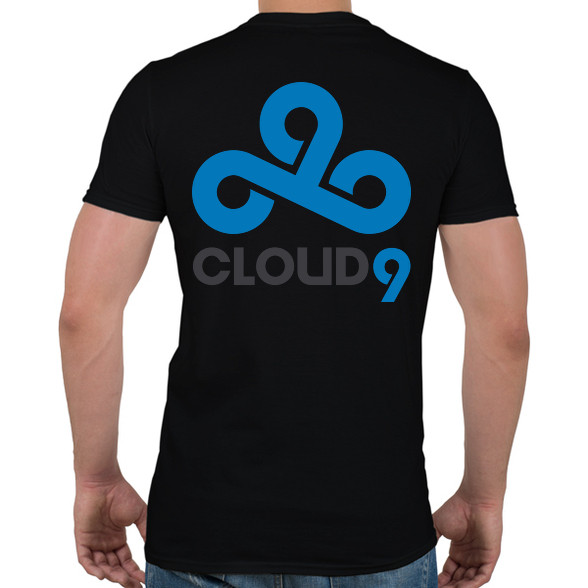 Cloud9 logo-Férfi póló