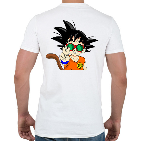 Goku szemüvegben -Férfi póló