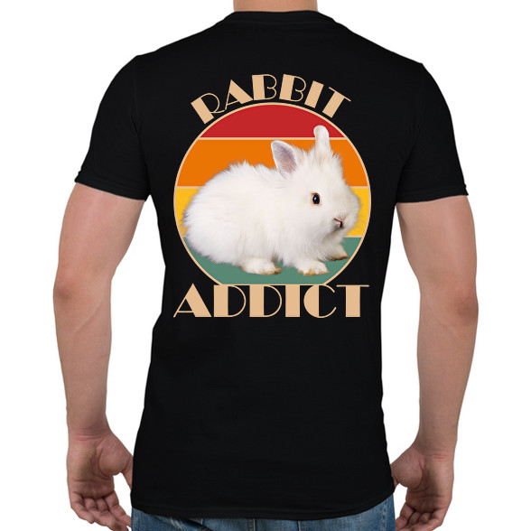 Rabbit addict-Férfi póló