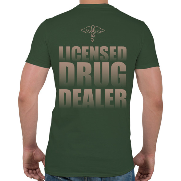 Licensed drug dealer - Pharmacist-Férfi póló