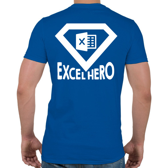 Excel hero-Férfi póló