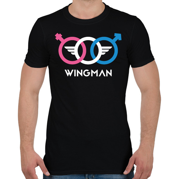 wingman-Férfi póló