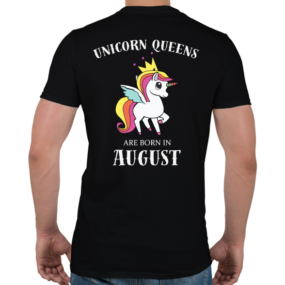 Unikornis királynők augusztusban születnek-Férfi póló