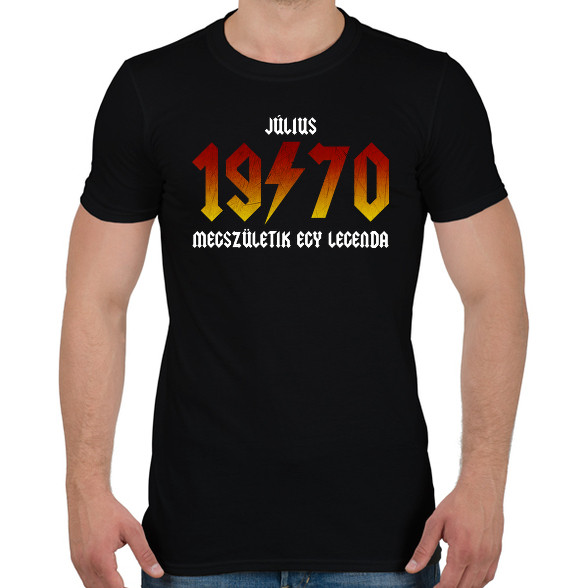 1970 július - Legenda születik (ACDC stílus)-Férfi póló