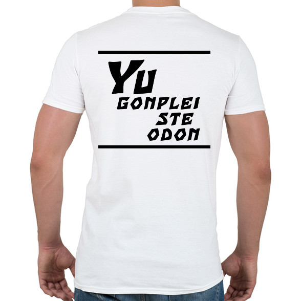 Yu gonplei ste odon-Férfi póló