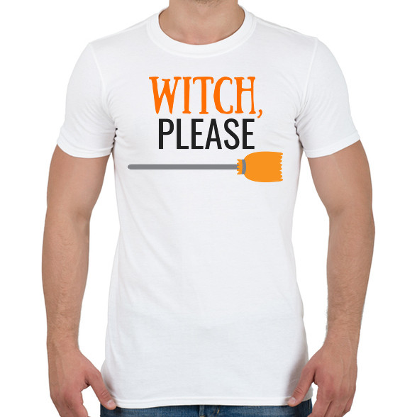 WITCH PLS-Férfi póló