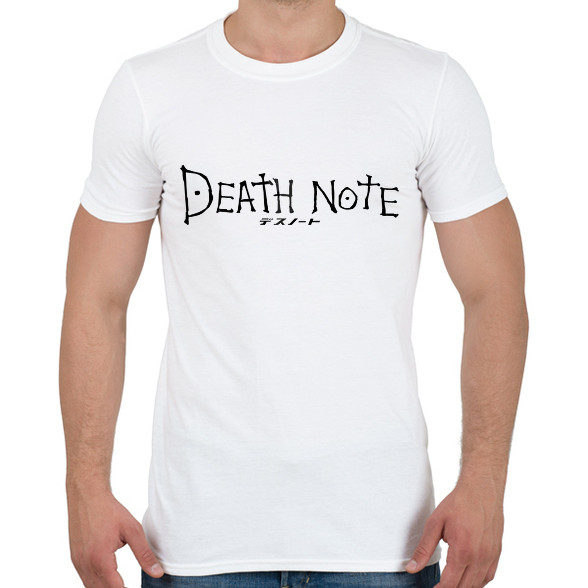 Death note (fekete)-Férfi póló