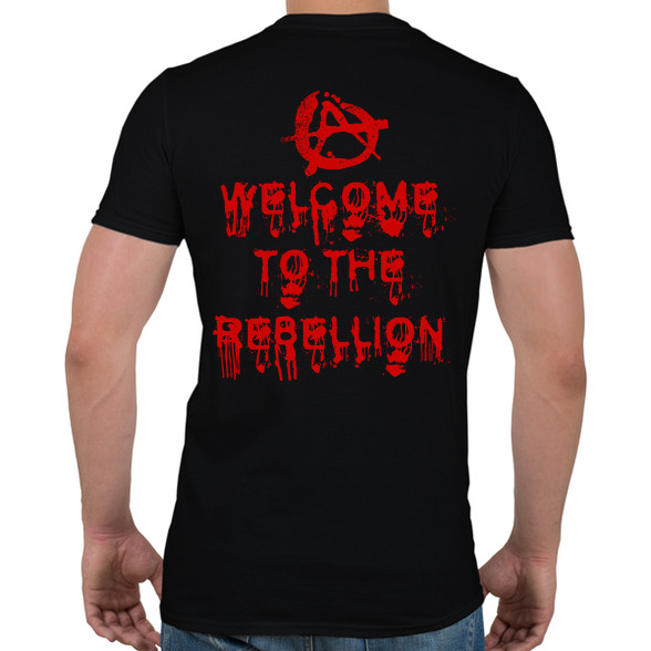 Welcome To The Rebellion-Férfi póló